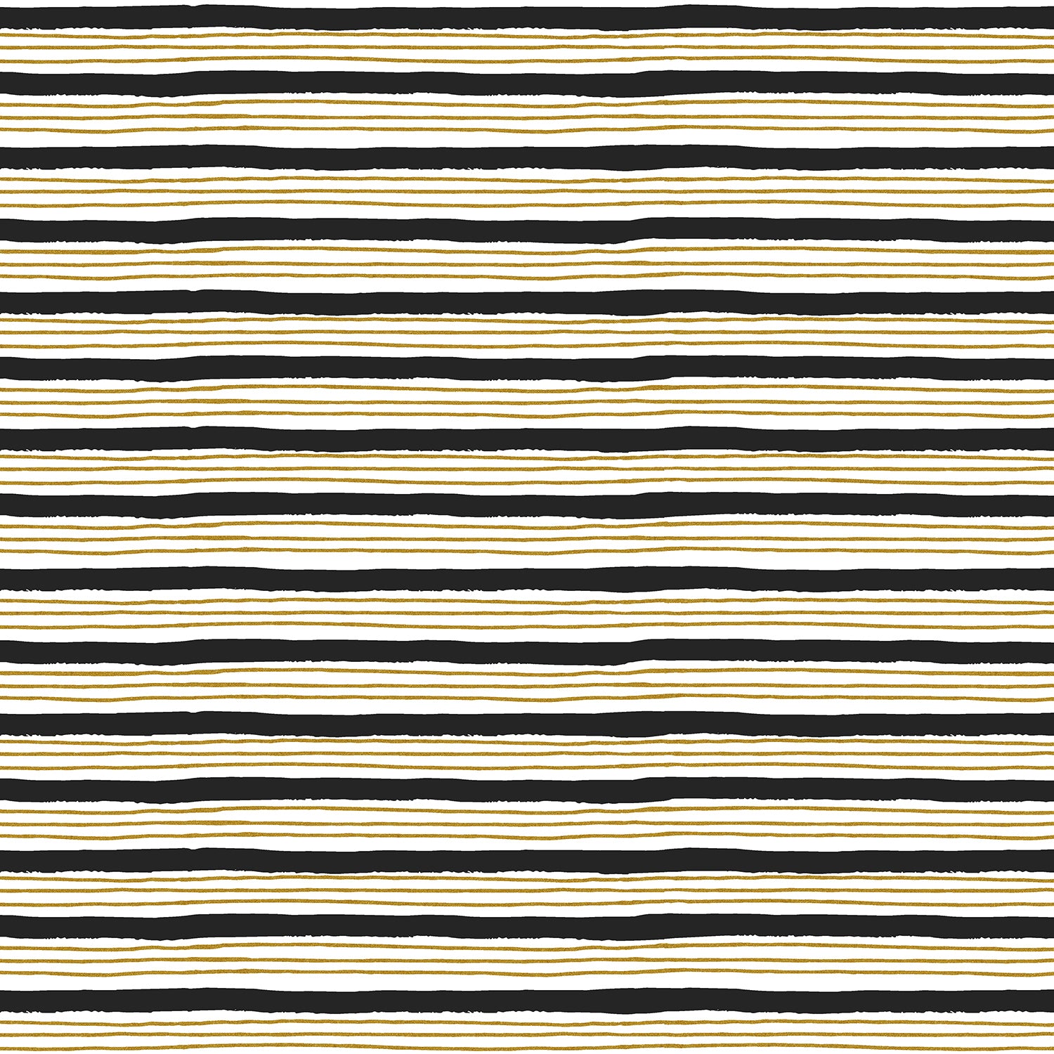 Wallflower Painterly Stripes in Black Metallic, Hope Johnson, HJ304-BK4M
