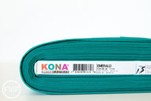 Load image into Gallery viewer, Emerald Kona Cotton Solid Fabric from Robert Kaufman, K001-1135
