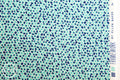 Framework Quarter Circles in Blue, Ellen Baker for Kokka Fabrics, Double Gauze Cotton Fabric, JG-41800-801A