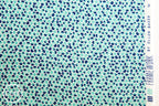 Framework Quarter Circles in Blue, Ellen Baker for Kokka Fabrics, Double Gauze Cotton Fabric, JG-41800-801A