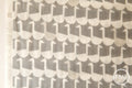 Framework Sitting Geese in Grey, Ellen Baker for Kokka Fabrics, Double Gauze Cotton Fabric, JG-41800-802A