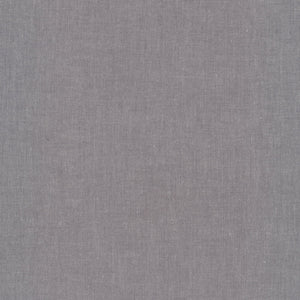SHADOW Cirrus Solid, Chambray Weight, Crossweave, Yarn Dyed Solid Fabric, 100% GOTS-Certified Organic Cotton, Cloud9 Fabrics, 904