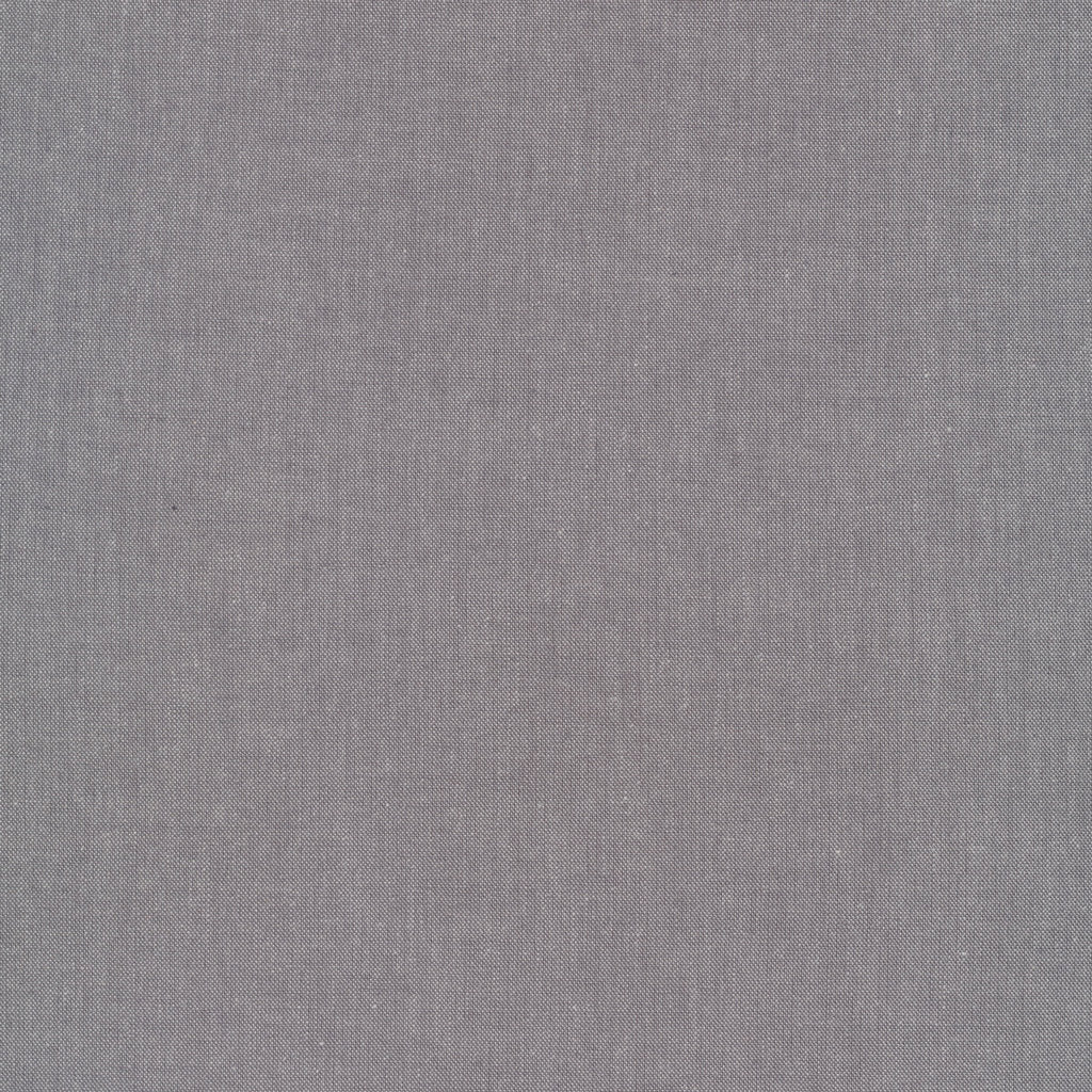 SHADOW Cirrus Solid, Chambray Weight, Crossweave, Yarn Dyed Solid Fabric, 100% GOTS-Certified Organic Cotton, Cloud9 Fabrics, 904
