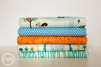 Scenic Route Trees in Orange, Deena Rutter, Riley Blake Designs, 100% Cotton Fabric, C3663-ORANGE