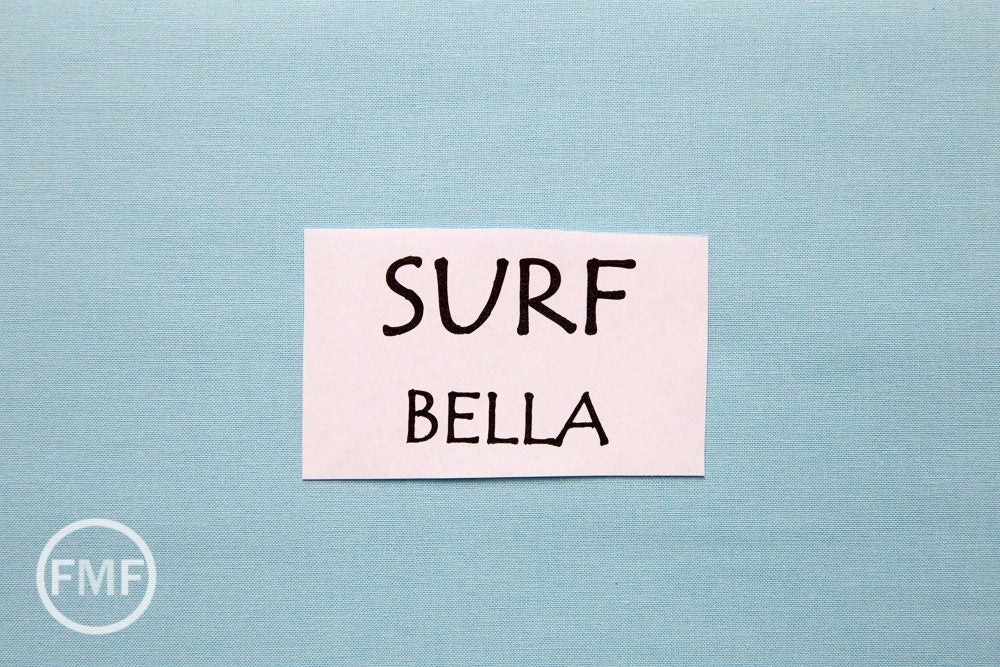 Surf Bella Cotton Solid Fabric from Moda, 9900 193