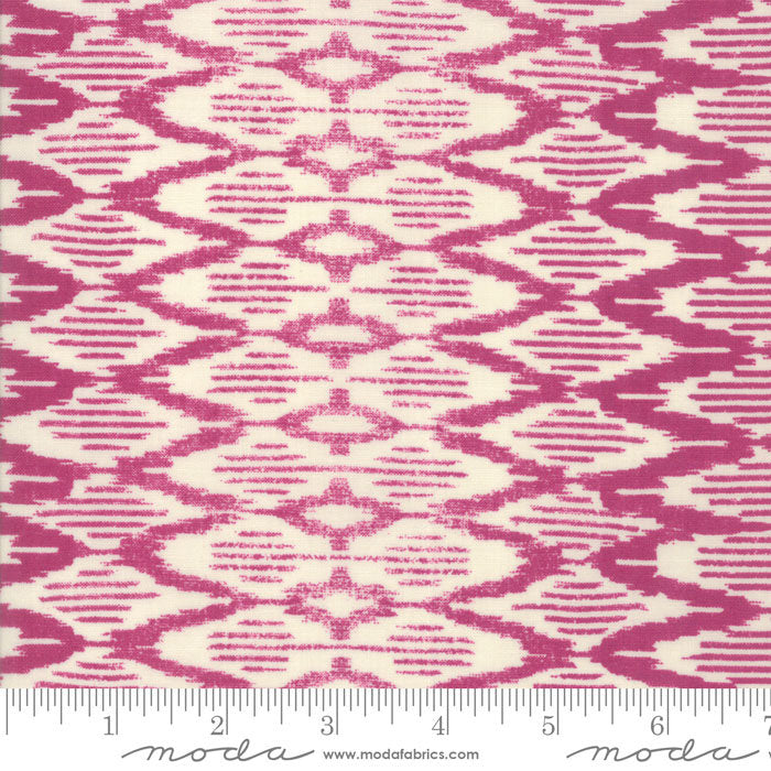 Spellbound Ikat in Mystical Plum Vanilla Sky,  Urban Chiks, 100% Cotton, Moda Fabrics, 31116 14