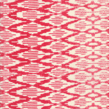 Load image into Gallery viewer, Spellbound Ikat in Scarlet Red Vanilla Sky,  Urban Chiks, 100% Cotton, Moda Fabrics, 31116 11
