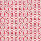 Spellbound Tribal Dots in Scarlet Red Vanilla Sky,  Urban Chiks, 100% Cotton, Moda Fabrics, 31115 15