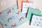 Pine Grove Dotted Foxes in White, Stella-699 White