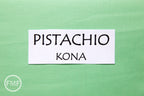 Pistachio Kona Cotton Solid Fabric from Robert Kaufman, K001-1293