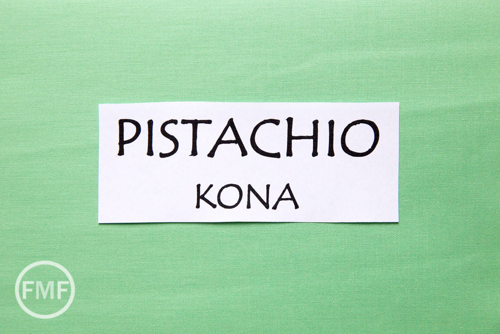 Pistachio Kona Cotton Solid Fabric from Robert Kaufman, K001-1293