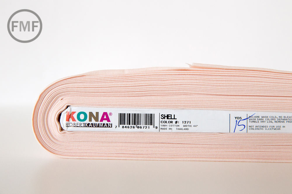 Shell Kona Cotton Solid Fabric from Robert Kaufman, K001-1271