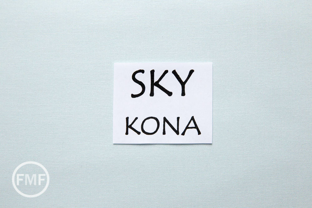 Sky Kona Cotton Solid Fabric from Robert Kaufman, K001-1513