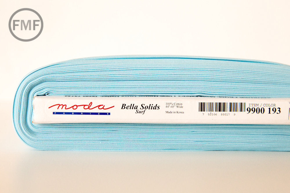 Surf Bella Cotton Solid Fabric from Moda, 9900 193