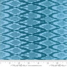 Load image into Gallery viewer, Spellbound Ikat in Turquoise Sky,  Urban Chiks, 100% Cotton, Moda Fabrics, 31116 16
