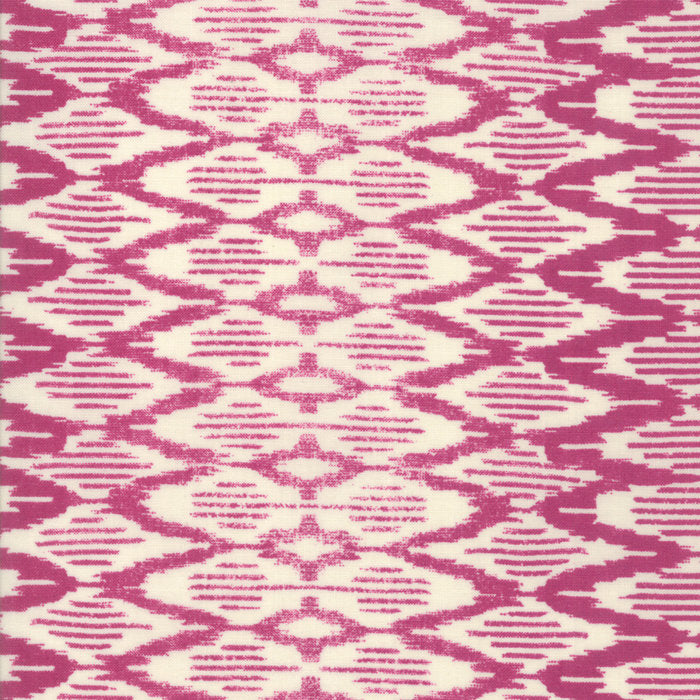 Spellbound Ikat in Mystical Plum Vanilla Sky,  Urban Chiks, 100% Cotton, Moda Fabrics, 31116 14