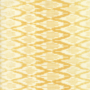 Spellbound Ikat in Sunset Yellow Vanilla Sky,  Urban Chiks, 100% Cotton, Moda Fabrics, 31116 13