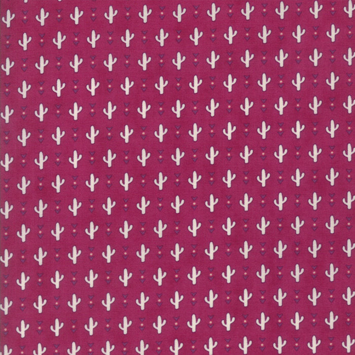 Spellbound Desert Cacti in Mystical Plum,  Urban Chiks, 100% Cotton, Moda Fabrics, 31112 14