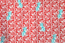 Load image into Gallery viewer, Perfectly Perched Swirl in Celebration, Laurie Wisbrun, Robert Kaufman Fabrics, 100% Cotton Fabric, AWN-12850-203 CELEBRATION
