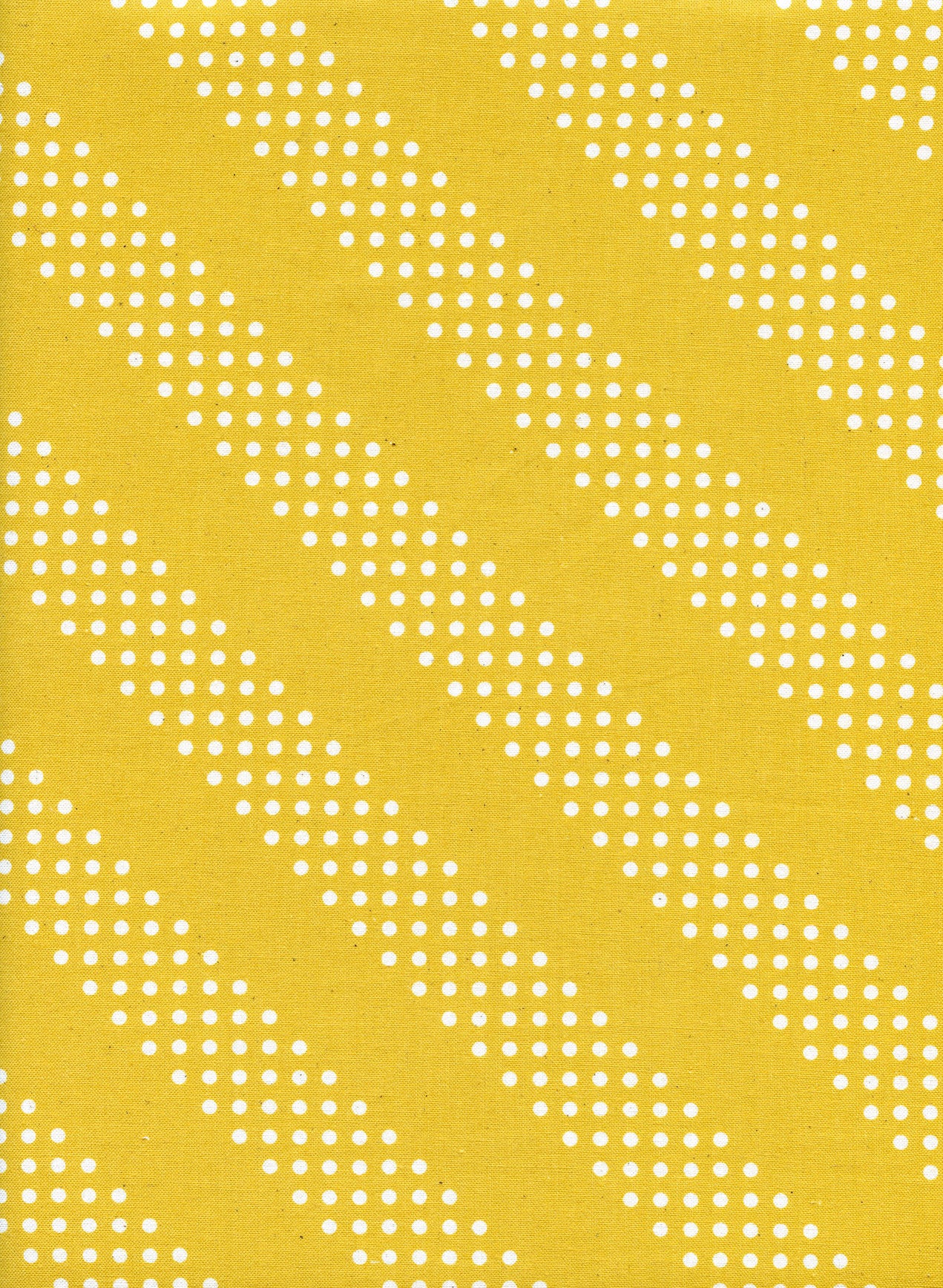 Dottie in Dijon Mustard, Cotton+Steel Basics, Rashida Coleman Hale, RJR Fabrics, 100% Cotton Fabric, 5002-016