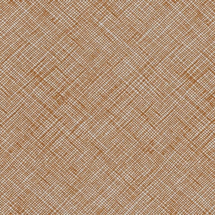 Architextures Crosshatch in Earth, Carolyn Friedlander, Robert Kaufman Fabrics, 100% Cotton Fabric, AFR-13503-169 EARTH