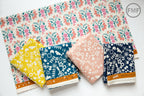 Paper Cuts Cut it Out in Peachy, Rashida Coleman Hale, Cotton and Steel, RJR Fabrics, 100% Cotton Fabric, 1968-04