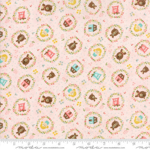 Home Sweet Home Goldie's Story in Pink, Stacy Iest Hsu, 100% Cotton Fabric, Moda Fabrics, 20573 12