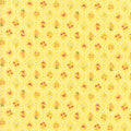 Home Sweet Home Garden Cameo Wallpaper in Yellow, Stacy Iest Hsu, 100% Cotton Fabric, Moda Fabrics, 20576 18