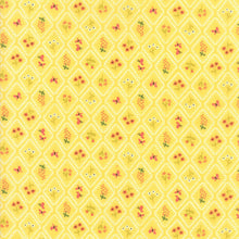 Load image into Gallery viewer, Home Sweet Home Garden Cameo Wallpaper in Yellow, Stacy Iest Hsu, 100% Cotton Fabric, Moda Fabrics, 20576 18
