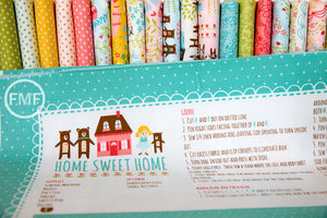 Home Sweet Home Multi Project Quilt Panel, Stacy Iest Hsu, 100% Cotton Fabric, Moda Fabrics, 20570 11