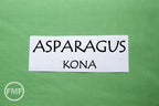 Asparagus Kona Cotton Solid Fabric from Robert Kaufman, K001-348