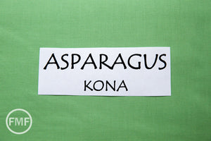 Asparagus Kona Cotton Solid Fabric from Robert Kaufman, K001-348