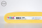 Lemon Kona Cotton Solid Fabric from Robert Kaufman, K001-23