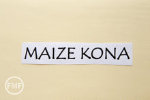Load image into Gallery viewer, Maize Kona Cotton Solid Fabric from Robert Kaufman, K001-1216
