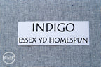 INDIGO Homespun Yarn Dyed Essex, Linen and Cotton Blend Fabric from Robert Kaufman, E114-1178