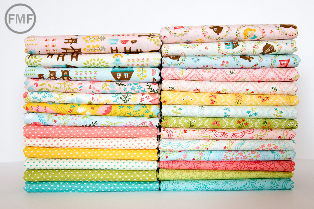 Home Sweet Home Spinning Garden in Green , Stacy Iest Hsu, 100% Cotton Fabric, Moda Fabrics, 20575 22
