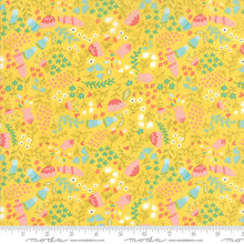 Load image into Gallery viewer, Home Sweet Home Forest Flora in Yellow, Stacy Iest Hsu, 100% Cotton Fabric, Moda Fabrics, 20574 18
