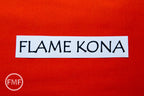 Flame Kona Cotton Solid Fabric from Robert Kaufman, K001-323