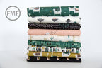 Faraway Places Llama Life in Ivory, Elizabeth Olwen, 100% GOTS-Certified Organic Cotton, Cloud9 Fabrics, 207703