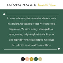 Load image into Gallery viewer, Faraway Places Lookout, Elizabeth Olwen, 100% GOTS-Certified Organic Cotton, Cloud9 Fabrics, 207901
