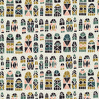 Faraway Places Lookout, Elizabeth Olwen, 100% GOTS-Certified Organic Cotton, Cloud9 Fabrics, 207901