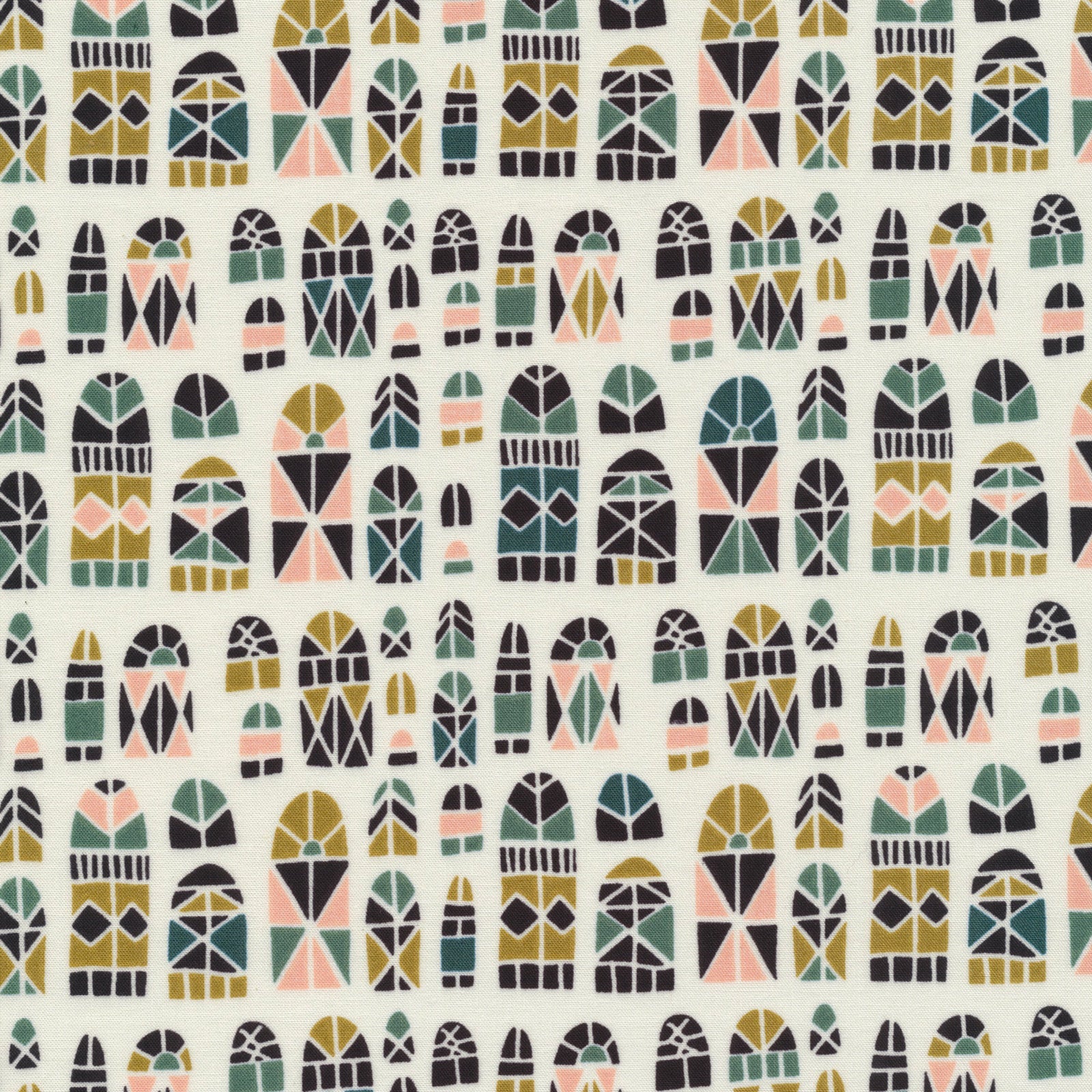 Faraway Places Lookout, Elizabeth Olwen, 100% GOTS-Certified Organic Cotton, Cloud9 Fabrics, 207901