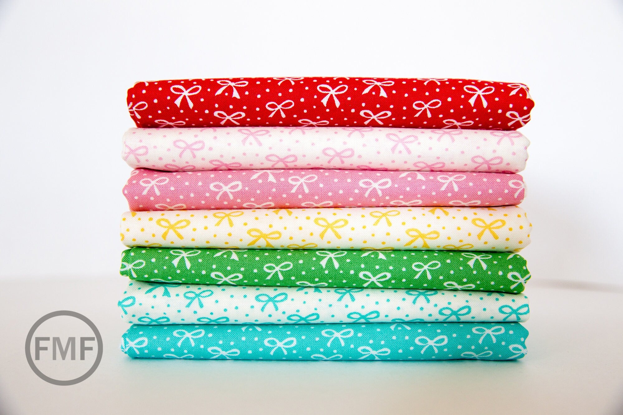 Best Friends Forever Just a Pretty Bow in Red, Stacy Iest Hsu, 100% Cotton Fabric, Moda Fabrics, 20627 14