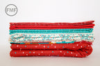 Holiday Hutch Quilt Kit, Sandy Gervais, Pieces from My Heart, Number 708, Oh What Fun Collection, 100% Cotton, Moda Fabrics