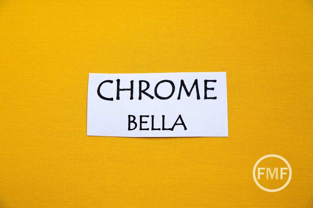 Chrome Bella Cotton Solid Fabric from Moda, 9900 291
