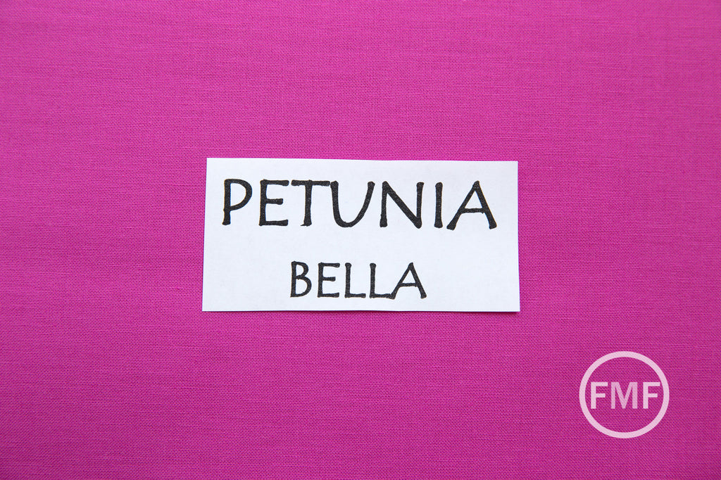 PETUNIA Bella Cotton Solid Fabric from Moda, 9900 301