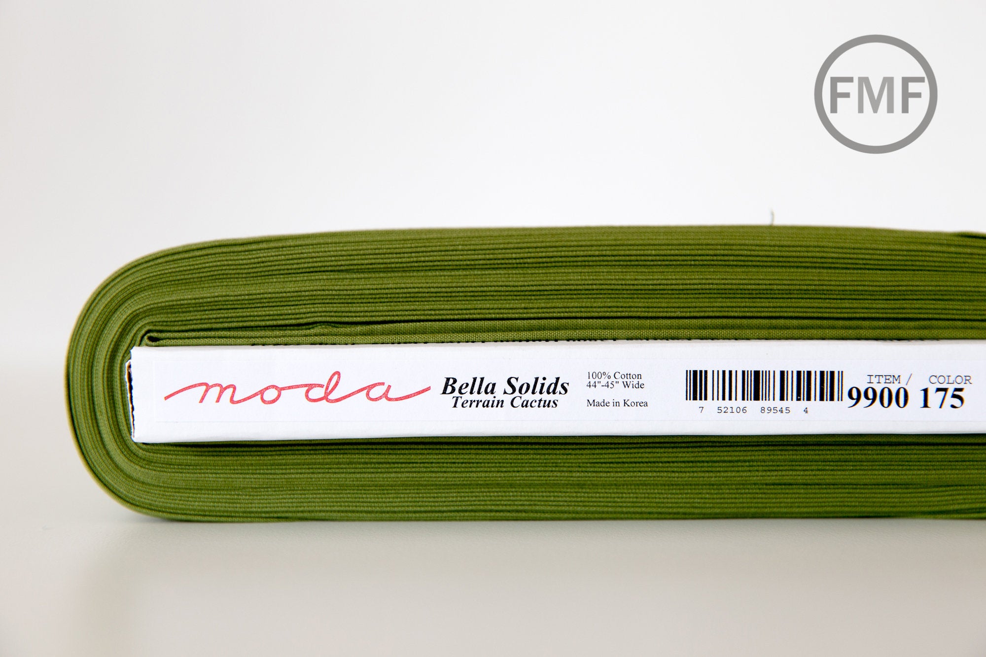 TERRAIN CACTUS Bella Cotton Solid Fabric from Moda, 9900 175