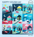 Happy House Cat Quilt Kit, Uppercase Circular Logic, Janine Vangool, Windham Fabrics, 100% Cotton Fabric, 43107QK