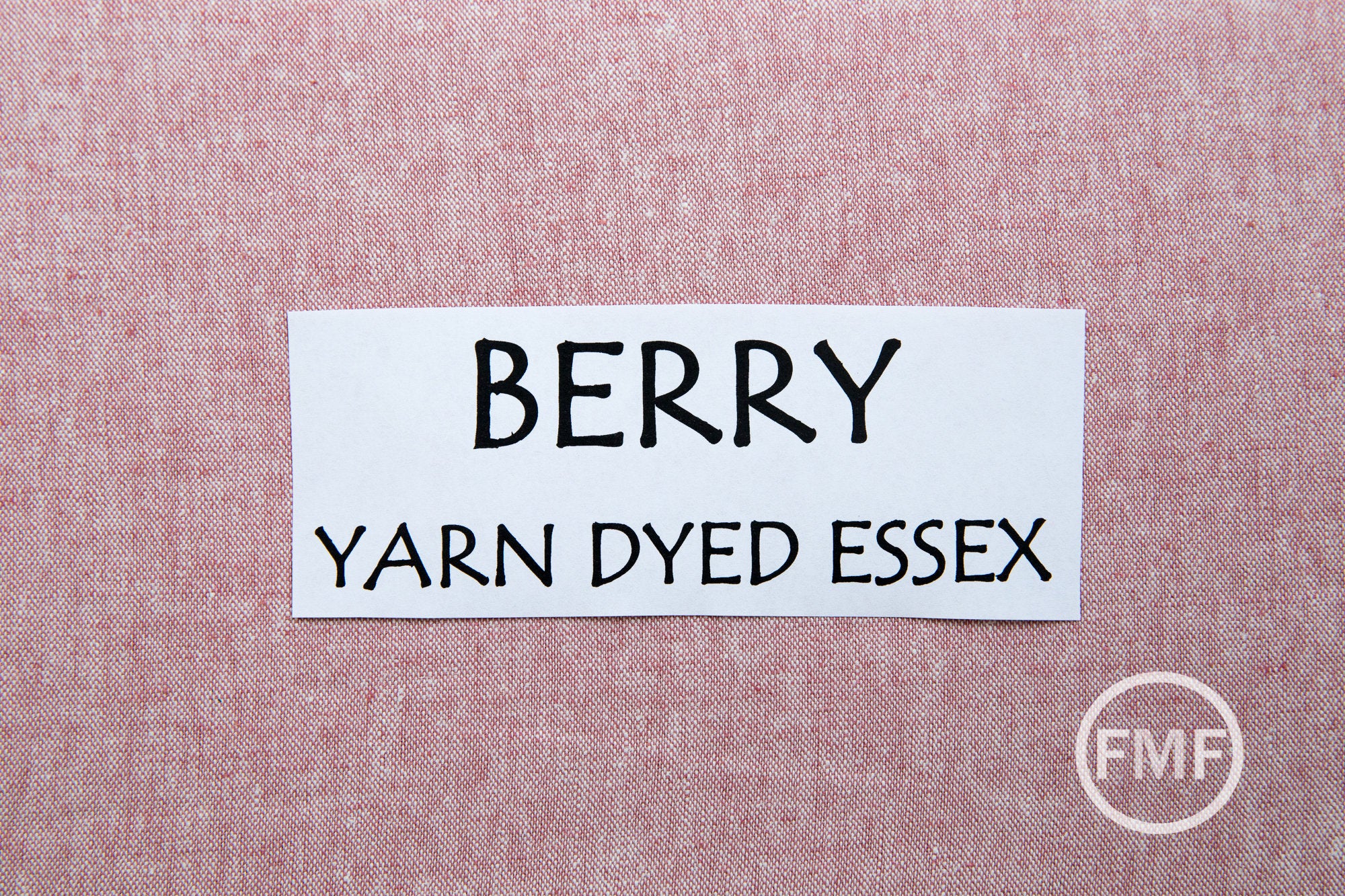 BERRY Yarn Dyed Essex, Linen and Cotton Blend Fabric from Robert Kaufman, E064-1016 BERRY
