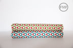 Oh What Fun Wreaths in Blue Spruce, Sandy Gervais, 100% Cotton Fabric, Moda Fabrics, 17994 21